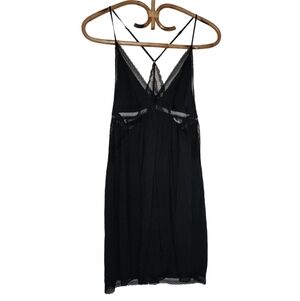 Black Victoria secrets lace nightie dress